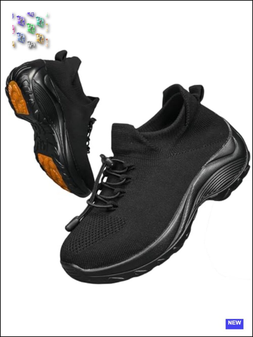 Women's Non Slip Slip On Breathable Mesh Orthopedic Nurse Work Shoes